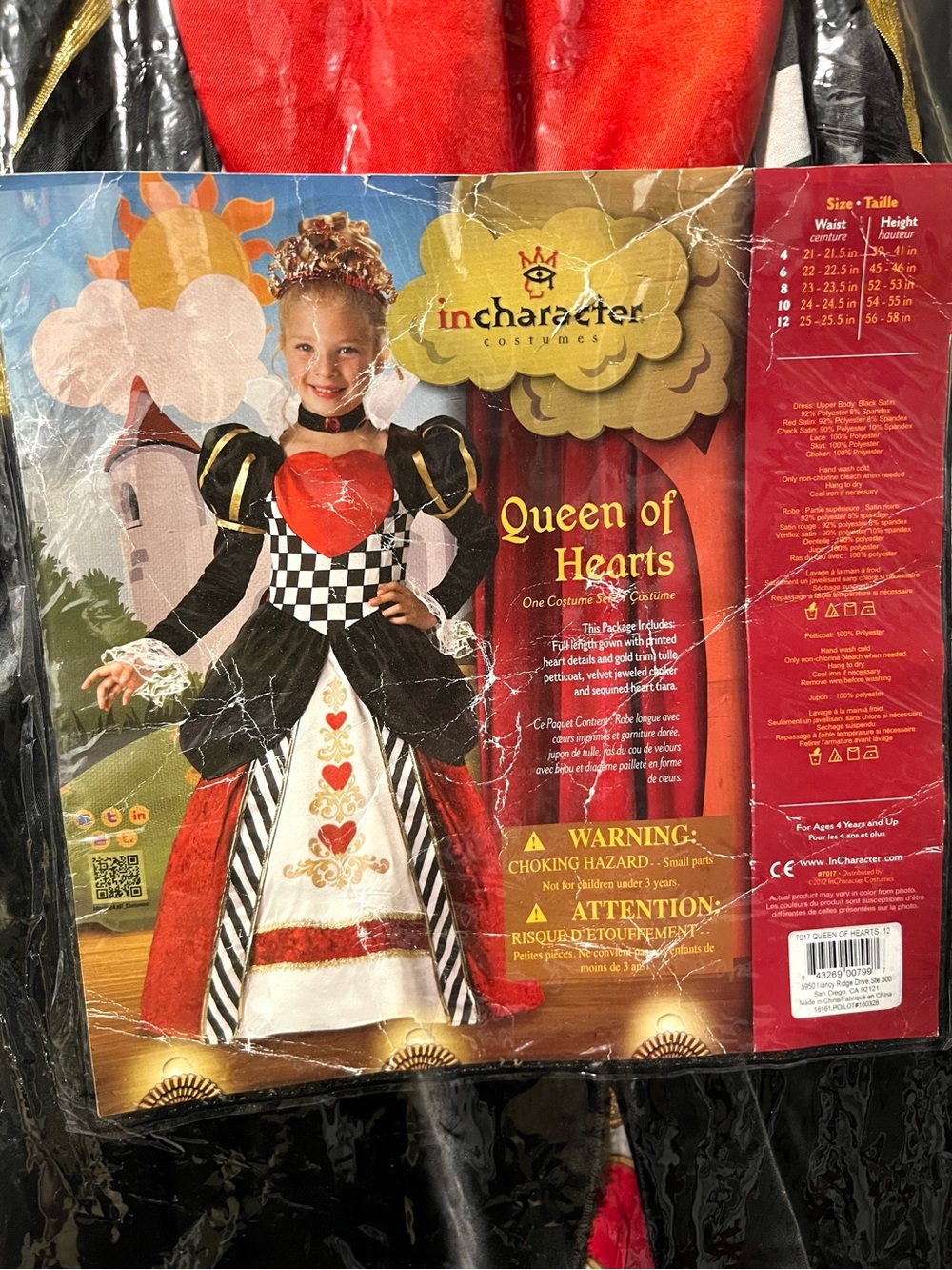 Queen of Hearts Kids Costume